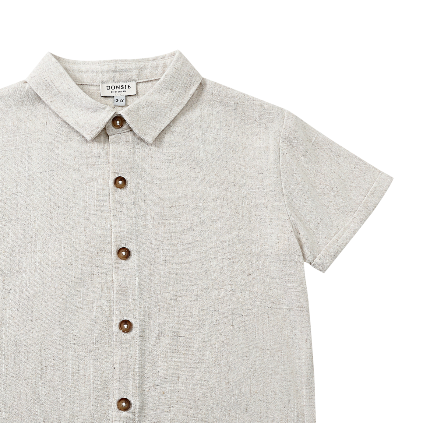 Donsje Amsterdam - Brammie Shirt - Camicia lino e viscosa