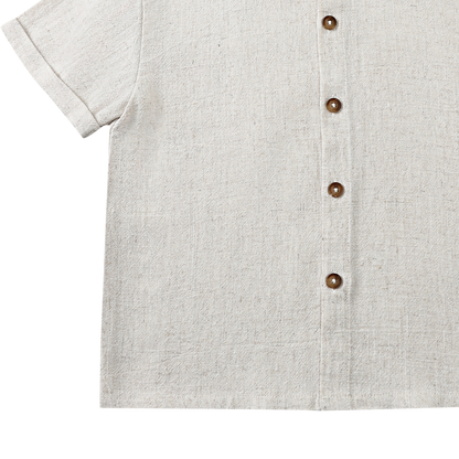 Donsje Amsterdam - Brammie Shirt - Camicia lino e viscosa