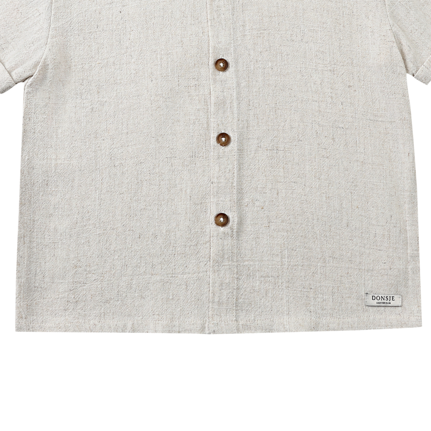 Donsje Amsterdam - Brammie Shirt - Camicia lino e viscosa