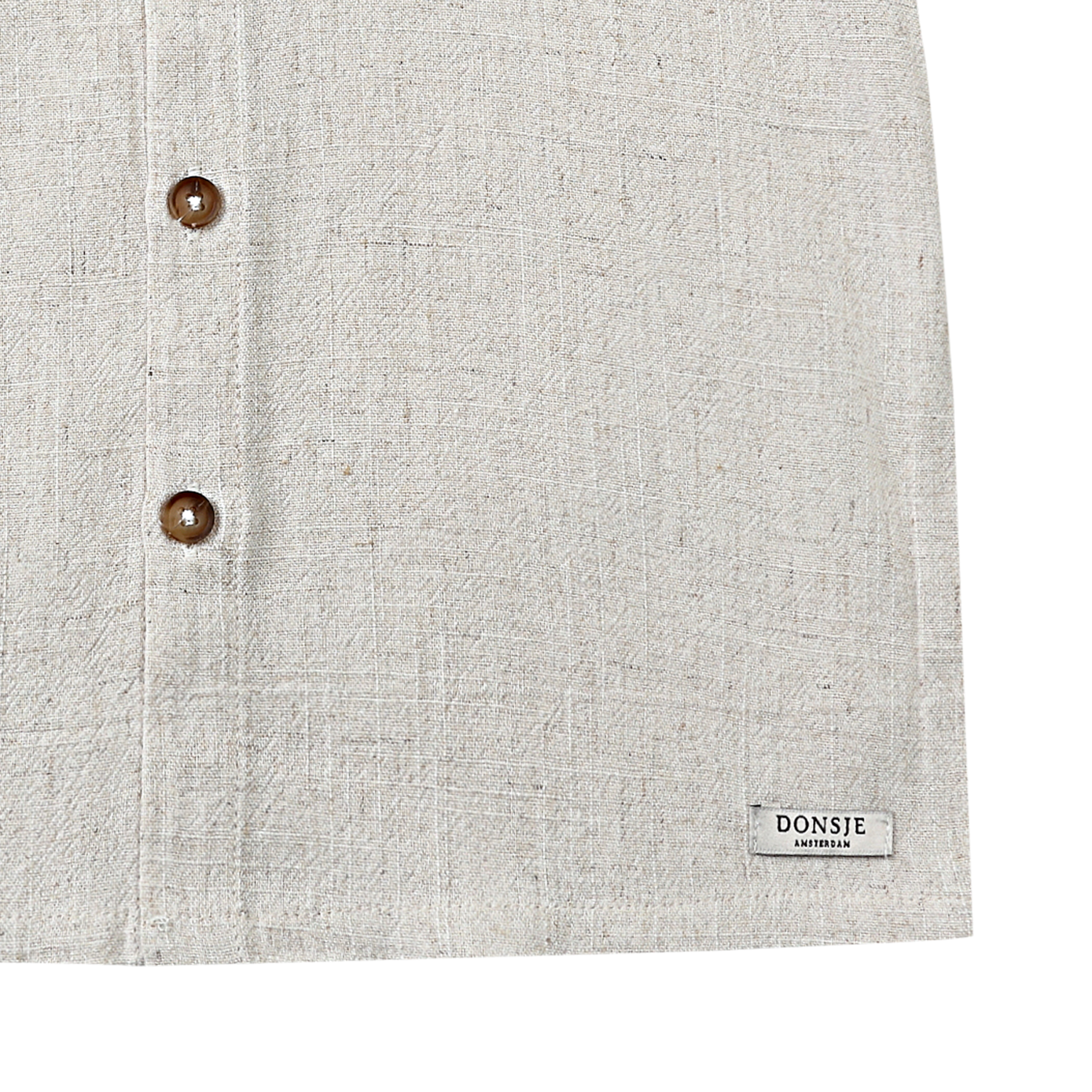 Donsje Amsterdam - Brammie Shirt - Camicia lino e viscosa