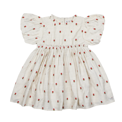 Donsje Amsterdam - Camilla Dress | Red Roses - Vestito