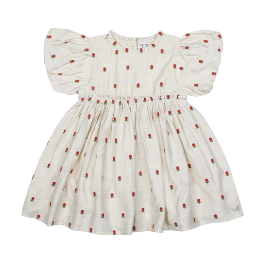 Donsje Amsterdam - Camilla Dress | Red Roses - Vestito
