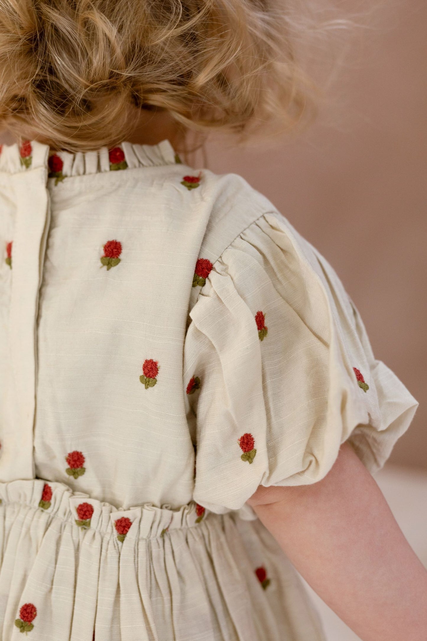 Donsje Amsterdam - Camilla Dress | Red Roses - Vestito