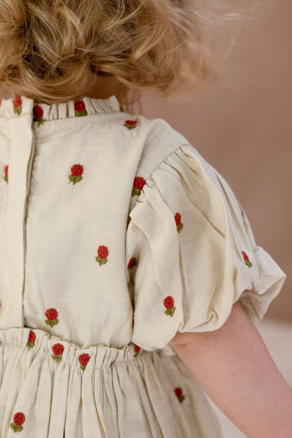 Donsje Amsterdam - Camilla Dress | Red Roses - Vestito