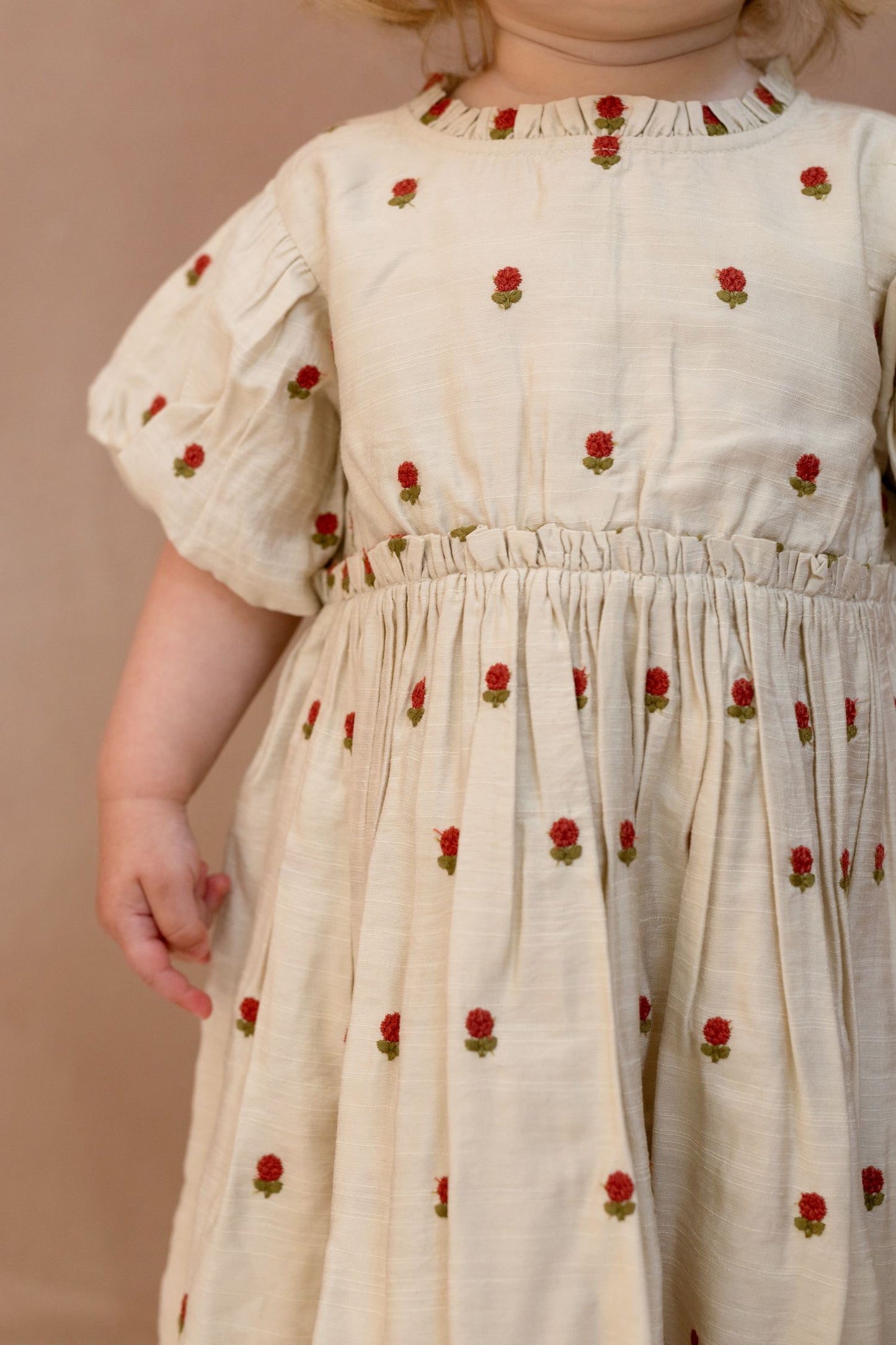 Donsje Amsterdam - Camilla Dress | Red Roses - Vestito