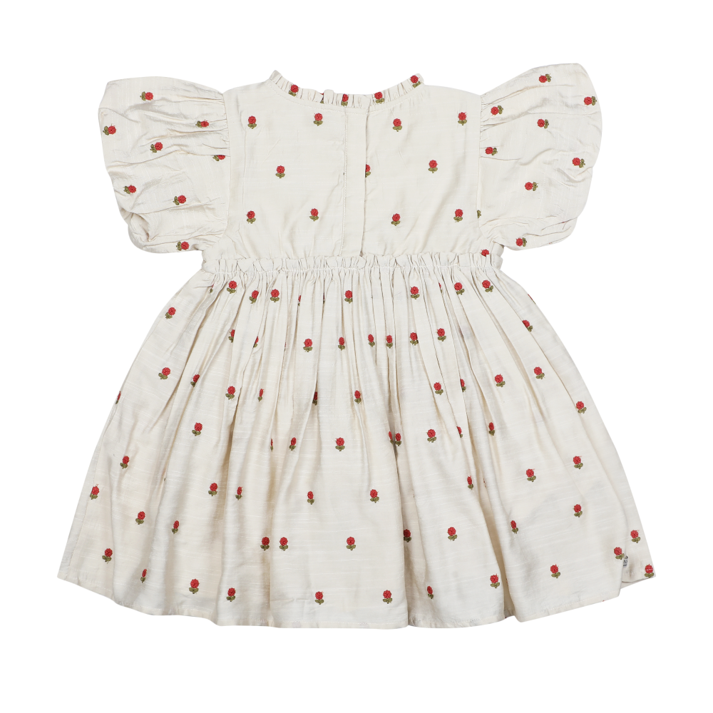 Donsje Amsterdam - Camilla Dress | Red Roses - Vestito