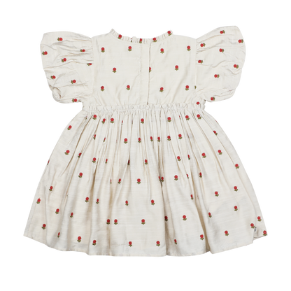 Donsje Amsterdam - Camilla Dress | Red Roses - Vestito