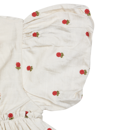 Donsje Amsterdam - Camilla Dress | Red Roses - Vestito