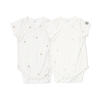 Bamboom - 2-pack Body maniche corte - Squirrel mix