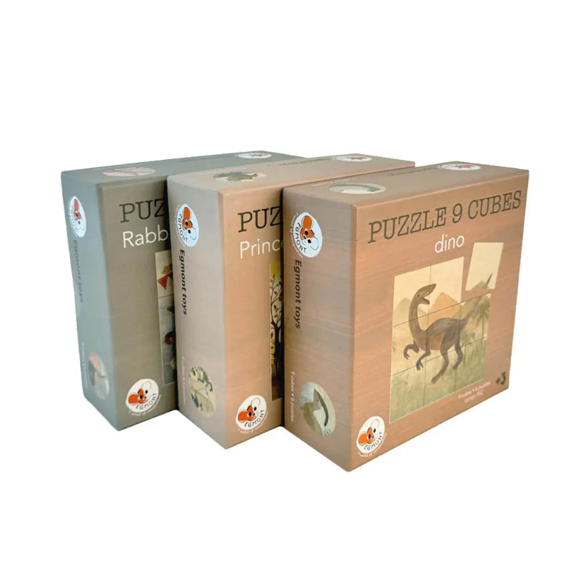 Egmont Toys - Puzzle a cubi Famiglia di conigli