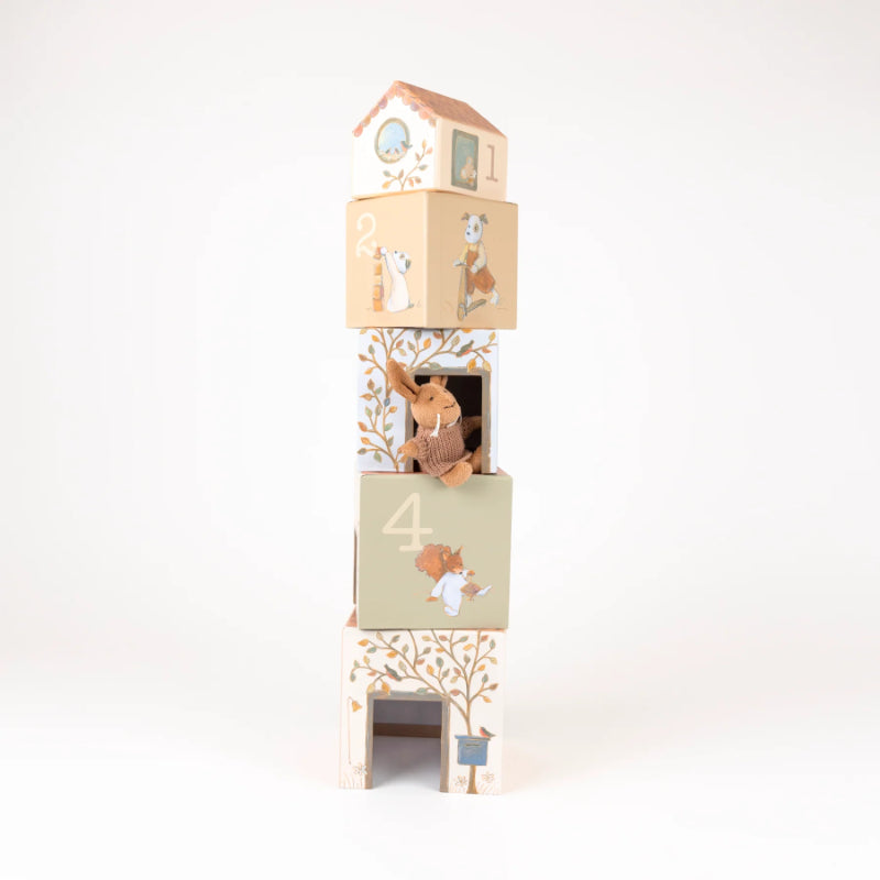 Egmont Toys - Cubi impilabili Casetta - Il coniglio Lenny
