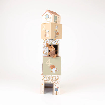 Egmont Toys - Cubi impilabili Casetta - Il coniglio Lenny