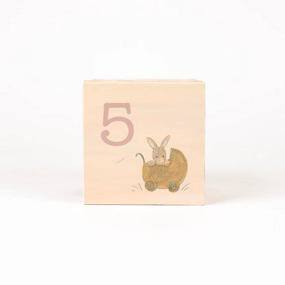 Egmont Toys - Cubi impilabili Casetta - Il coniglio Lenny