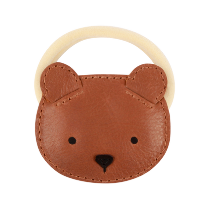 Donsje Amsterdam - Josy Classic Hair Tie | Bear - Elastico per capelli Orsetto