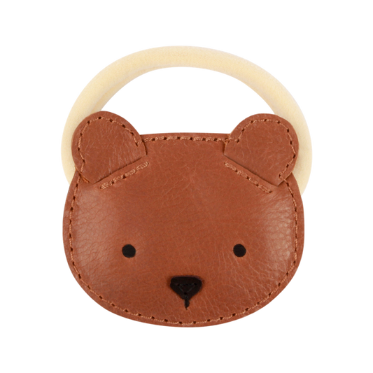 Donsje Amsterdam - Josy Classic Hair Tie | Bear - Elastico per capelli Orsetto