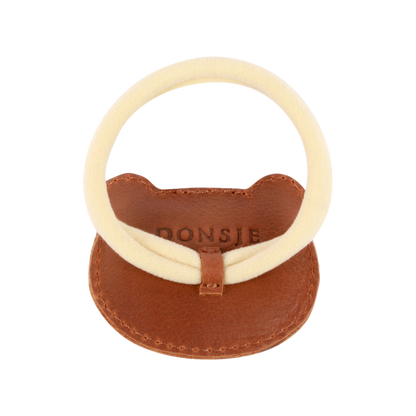 Donsje Amsterdam - Josy Classic Hair Tie | Bear - Elastico per capelli Orsetto