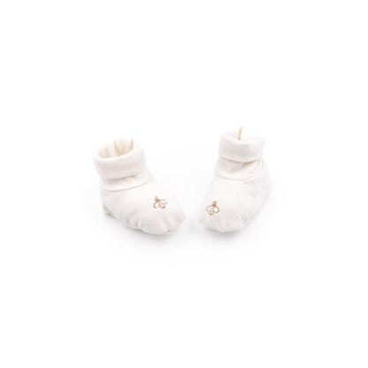 Bamboom - Babbucce neonato - Bees panna