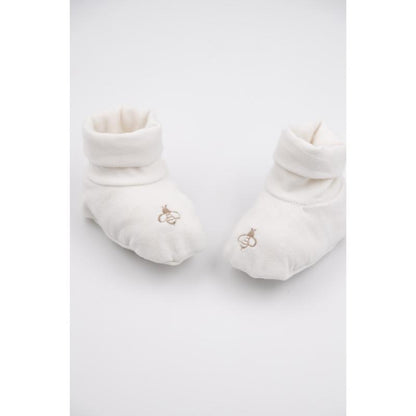 Bamboom - Babbucce neonato - Bees panna
