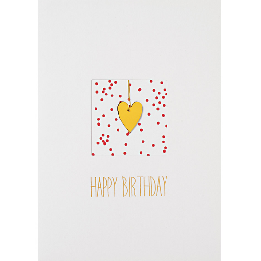 Räder - Biglietto di auguri - Compleanno - Filo con cuore 3D