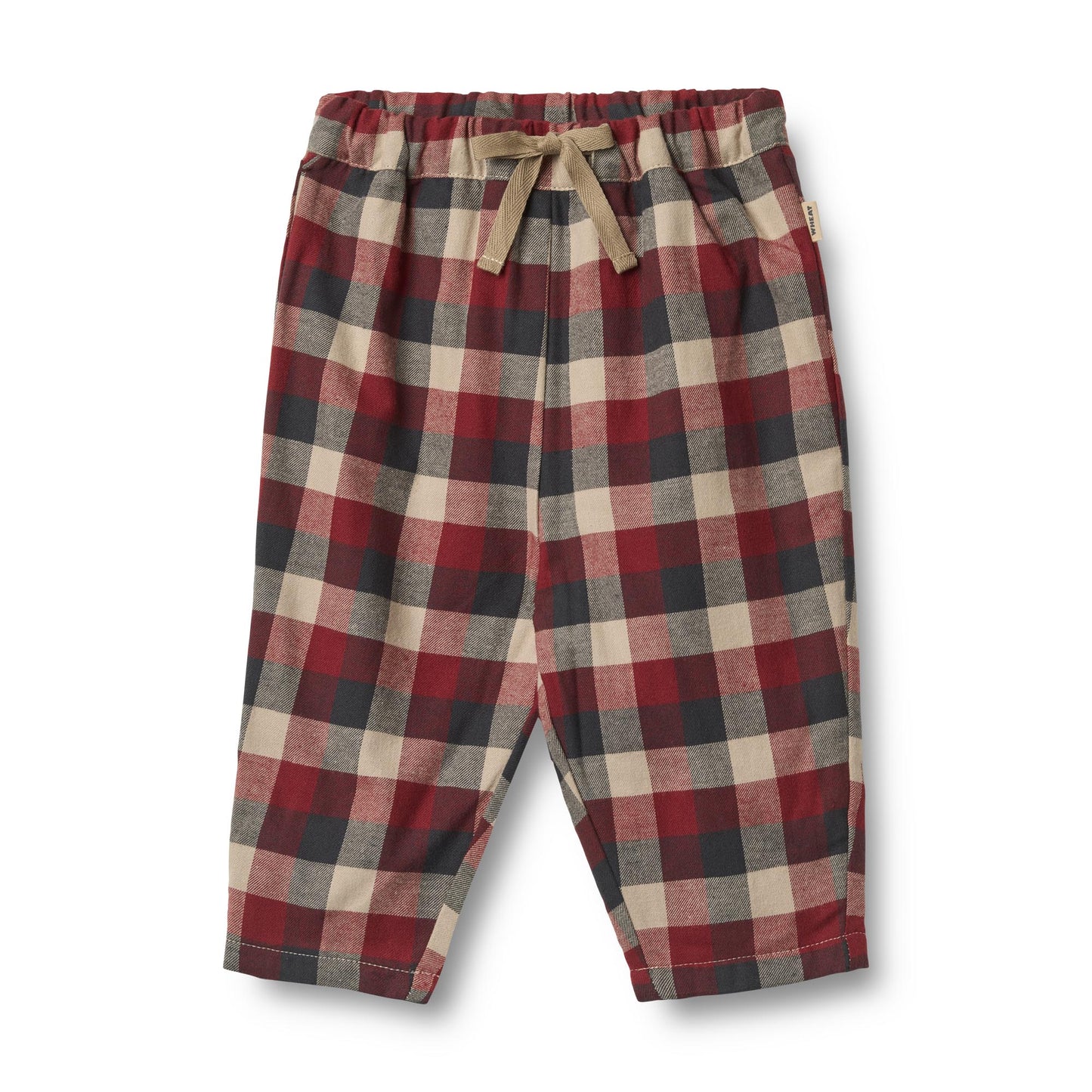 Wheat - Pantalone felpato scozzese Baby/Junior - Arne