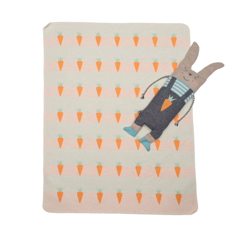 Fussenegger Kids - Set Coperta & Pupazzo Coniglio Fussenegger