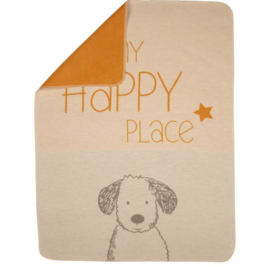 Fussenegger Kids - Coperta in flanella di cotone e viscosa 90x70 cm - My Happy Place Cane