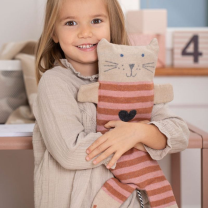 Fussenegger Kids - Set Coperta & Pupazzo Gatto Fussenegger