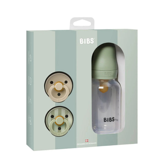 BIBS - Gift Set Baby Sprinkle - Set Regalo nascita - Sage