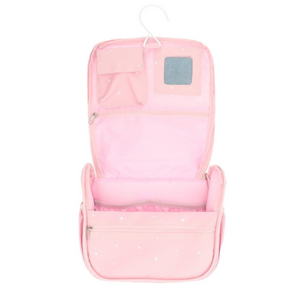 Beauty Case da Viaggio - Borsa da Toilette Appendibile Tutete Stars RPET - Rosa