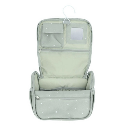Beauty Case da Viaggio - Borsa da Toilette Appendibile Tutete Stars RPET - Verde