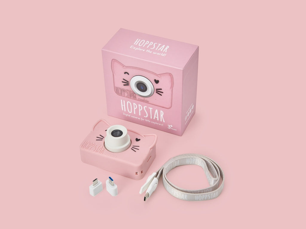 Hoppstar - Macchina fotografica Rookie - Gatto Rosa - 3 anni