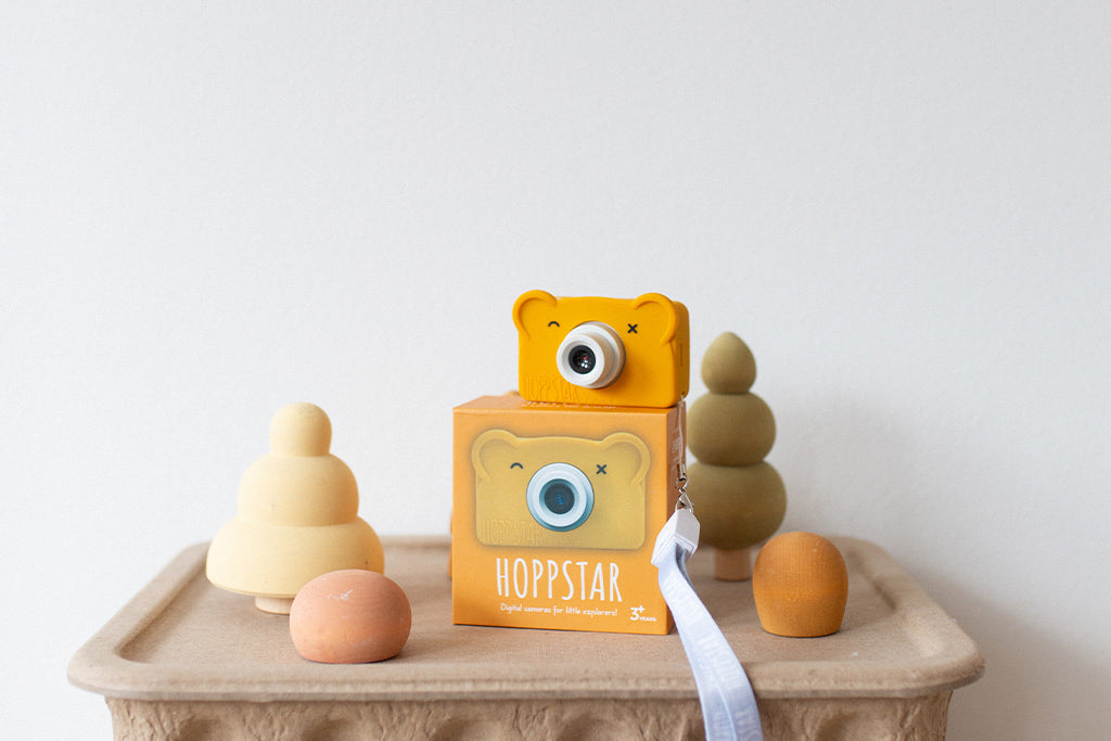 Hoppstar - Macchina fotografica Rookie - Orso Miele - 3 anni