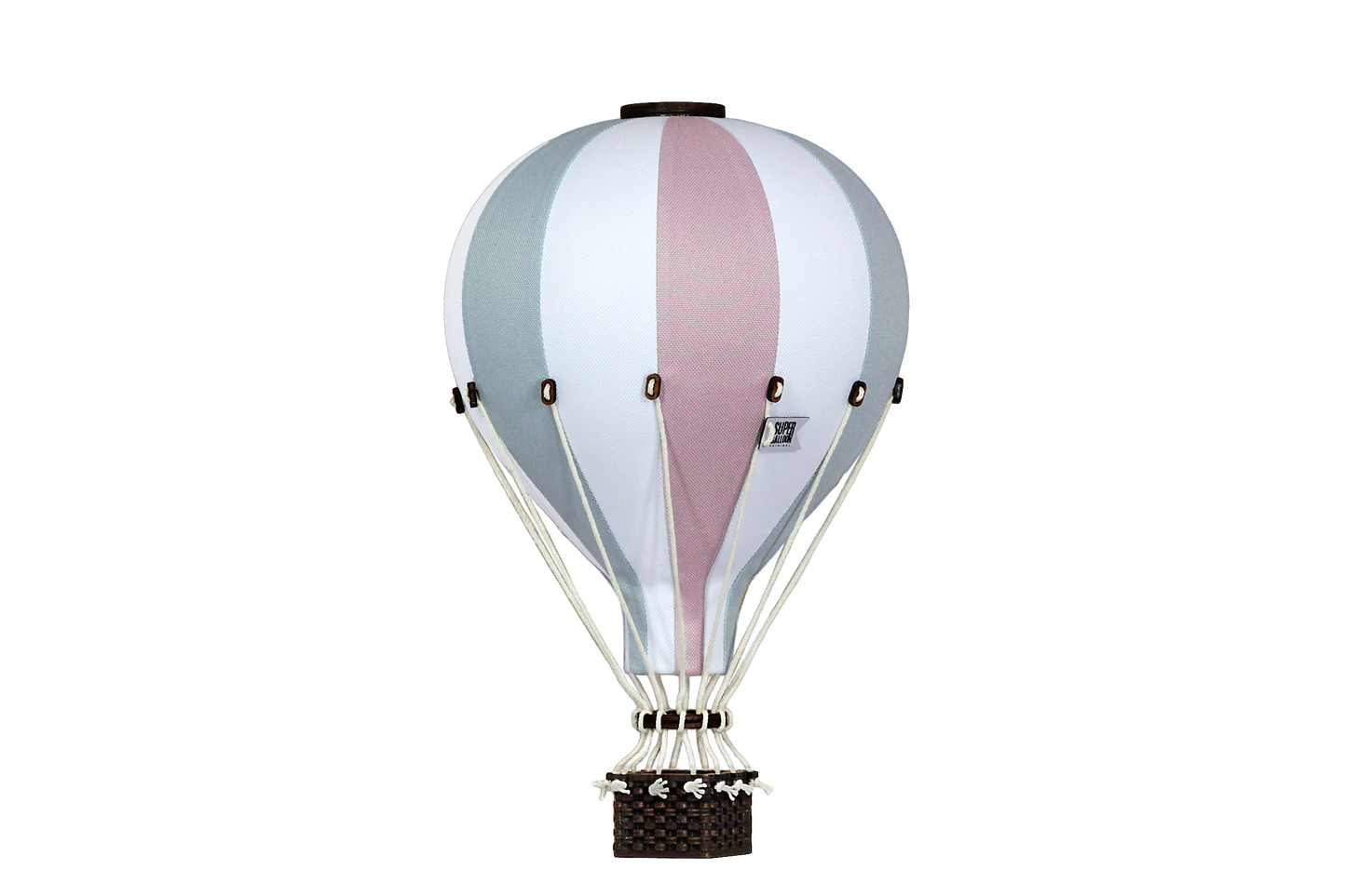 SuperBalloon Original - Mongolfiera - Azzurro Rosa Bianco