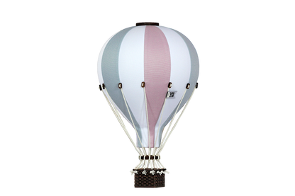 SuperBalloon Original - Mongolfiera - Azzurro Rosa Bianco