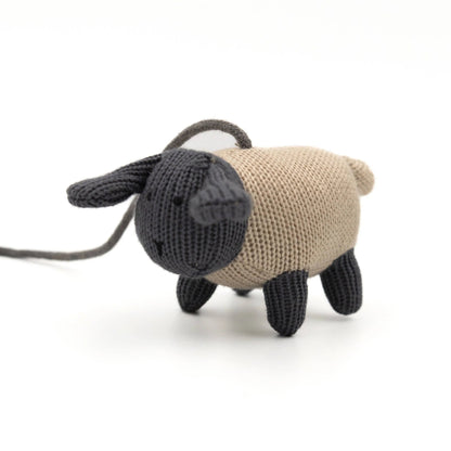 Bamboom - Giostrina in legno con toys a maglia - The farm