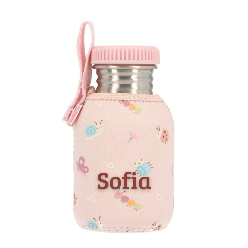 Tutete - Borraccia Semi-Termica 350ml - Bugs Api e farfalline