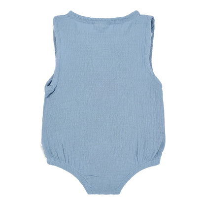 Little Dutch - Pagliaccetto body Stone Blue