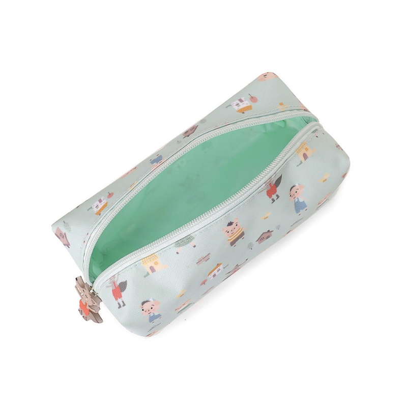 Tutete - Astuccio Scuola Tre Porcellini Personalizzabile - RPET Riciclato
