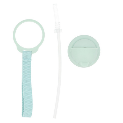 Tutete - Borraccia Tritan 500ml - Tre Porcellini con Cannuccia Silicone BPA Free