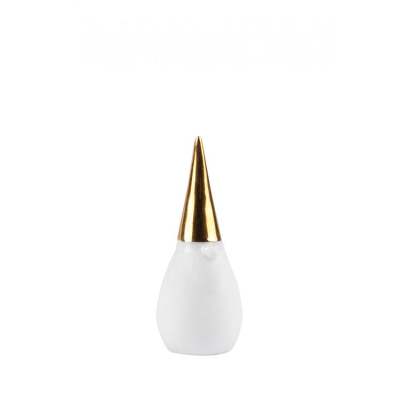 Räder - Set 3 figure natalizie in porcellana - Babbo Natale 6x9cm