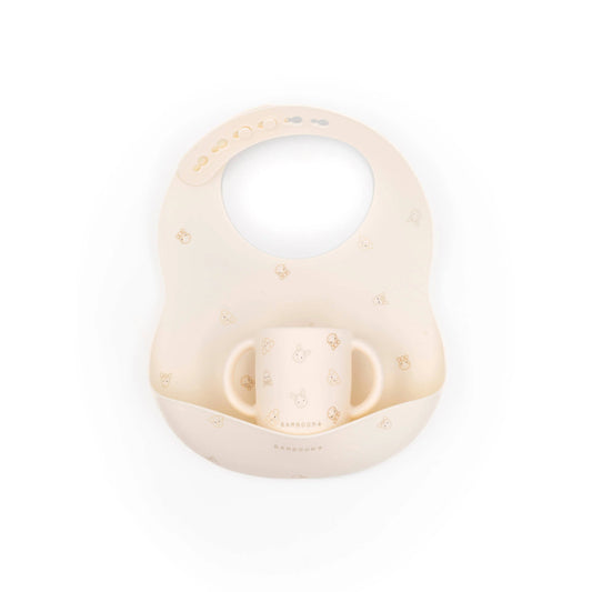 Bamboom - Set Bavaglino in silicone e Tazza - Animal friends