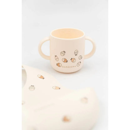 Bamboom - Set Bavaglino in silicone e Tazza - Fishes