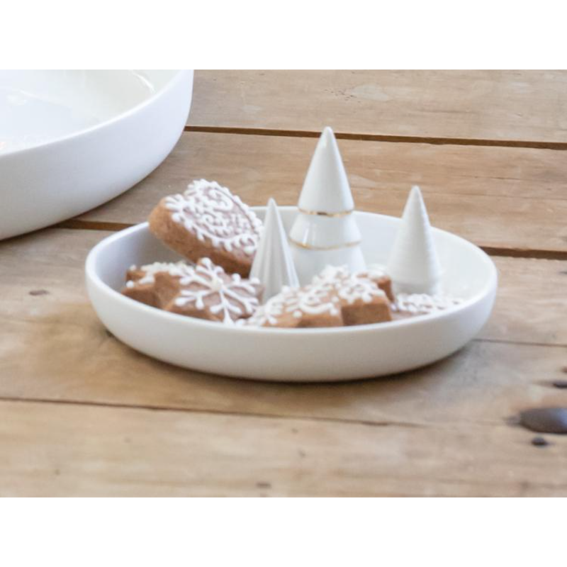 Räder - Ciotola svuotatasche in porcellana - Foresta innevata 14cm