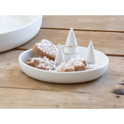 Räder - Ciotola svuotatasche in porcellana - Foresta innevata 14cm