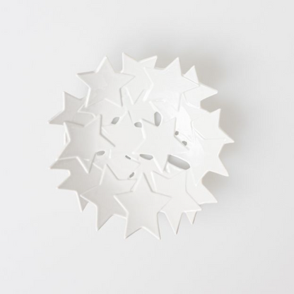 Räder - Piatto portafrutta in porcellana M - Stelle 20cm