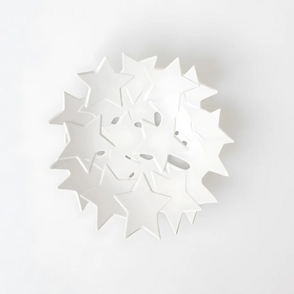 Räder - Piatto portafrutta in porcellana XL - Stelle 30cm