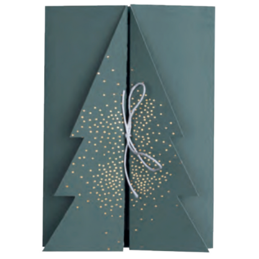 Räder - Biglietto di auguri - Natale - Albero di Natale 3D