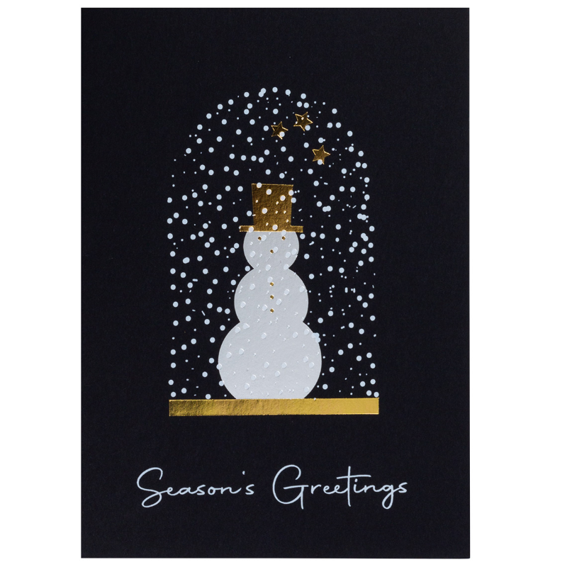 Räder - Biglietto di auguri - Buone Feste - Snowman