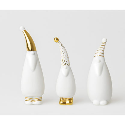 Räder - Set 3 figure Babbo Natale 2,5x2x11cm