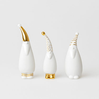 Räder - Set 3 figure Babbo Natale 2,5x2x11cm